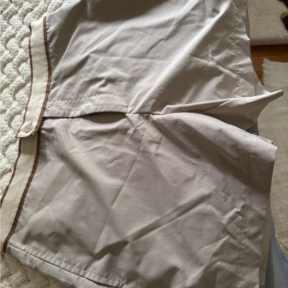 Boohoo Light Tan Shorts